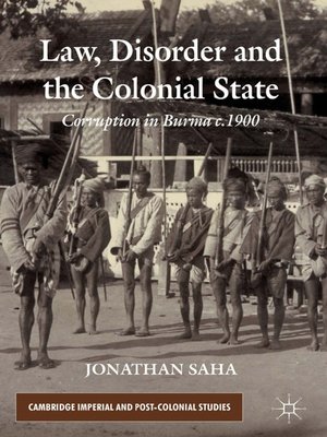 cover image of Law, Disorder and the Colonial State